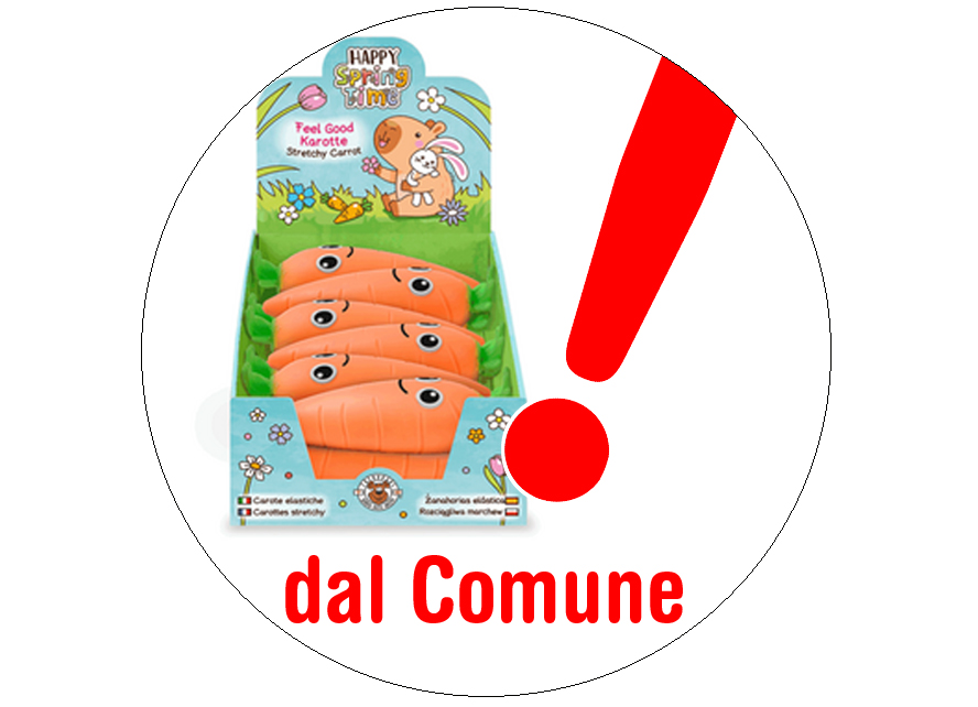 Attenzione: giocattolo contaminato